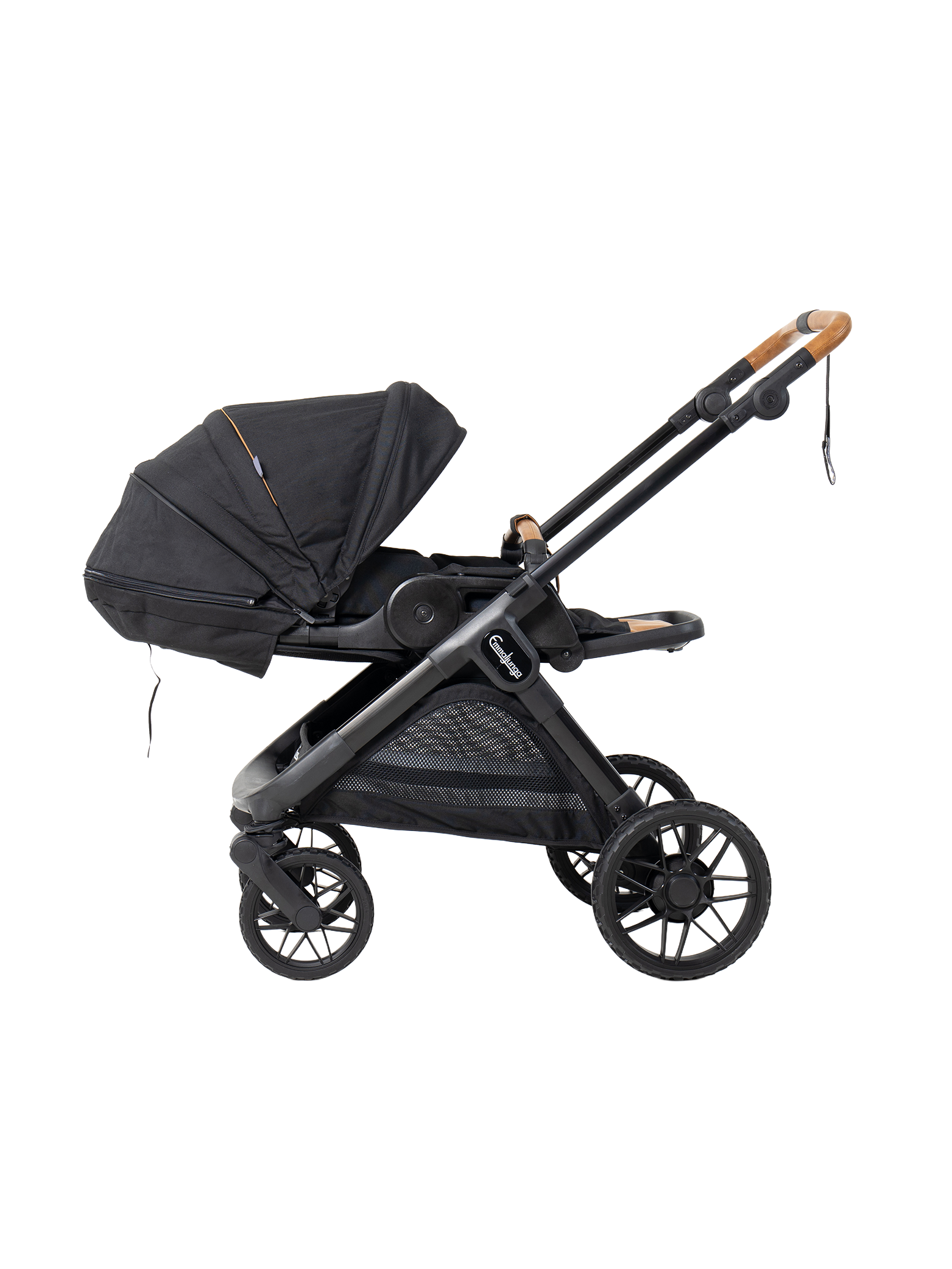 Emmaljunga Sento Max Flat+ - Outdoor Black